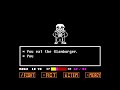 Undertale - Sans Battle Test (Fail)