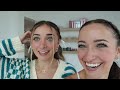Identical twins try to find each other BLINDFOLDED | Brooklyn and Bailey