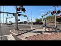 Intercepted Herzog and BNSF trains traveling in opposite directions