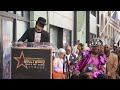Anthony Kiedis Speaks at George Clinton's Walk of Fame Ceremony