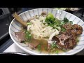 Amazing noodles! Noodles topped with giant ribs? Various noodle dishes - TOP 4 / Korean street food