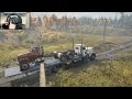 Let’s RECOVER ABANDONED Hwy Truck Driving A HEAVY TOW TRUCK! 🚛🎮 [ Snowrunner + Thrustmaster ]