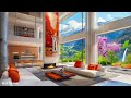Tranquil Jazz Apartment 🌸 Relaxing Jazz Music & Cozy Ambience☕Jazz Instrumental Music to Work, Focus