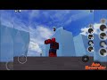 Playing as spider man in roblox