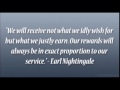 The Strangest Secret by Earl Nightingale (Law of Attraction)