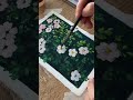 ✨easy wild rose painting- New gouache paints 🌹