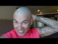 I SHAVED MY HEAD TO SEE HOW MY FAMILY REACTS!!! **SHOCKING**