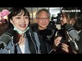 Two female singers met the founder of NVIDIA Jensen Huang while streaming!! (Cover Lady Gaga Song)
