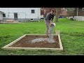 Building a Shed Foundation for $100 | TIMELAPSE