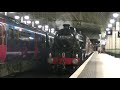 Rare steam tour visits Manchester Piccadilly railway station in 2015