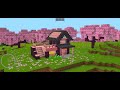 Minecraft: Cherry Blossom Starter House Tutorial 🏡