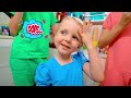 Five Kids show the safety rules in the pool with baby Alex and other funny stories