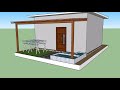 CASA PEQUENA DE 5 x 5  METROS  PART 1 # Rumah kecil 5x5 m #