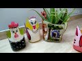 Beautiful oil can planters#DIY_waste_material