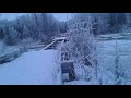 ICE JAM TAKES OUT SHIRLEY TOWN BRIDGE, AND A CHAT