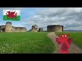 FLINT CASTLE ~ First Of Edward 1s IRON RING OF CASTLES He Built In Wales. Welsh History With Anna