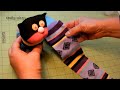 Adorable Handmade Sock Kittens -- DIY Stuffed Sock Dolls