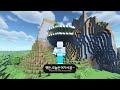 ⛏️ Minecraft Tutorial :: 🏚️ How to build a Round Survival House [마인크래프트 모서리에 있는 둥근 야생 집짓기 건축강좌]