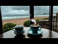 Jazz Relaxing Music Rain - Cozy Rainy Night Coffee Shop Ambience