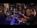 Nicko McBrain Hallowed be Thy Name drum cam Rock n roll Ribs 2017