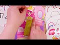 [Sticker Play] 캐치티니핑 패션 코디네이터| 마법 소녀들을 드레스와 장식 스티커로 꾸미기| Magic Girls Dress-Up Accessory Sticker Book