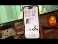 iphone 14 pro unboxing | aesthetic customization & setup