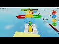 I played Easy Obby in Roblox