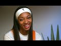 Angel Reese Interview: Playing with Caitlin Clark at All-Star Game & plans for Paris | WNBA on ESPN
