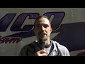 Chase Dietz discusses having a flat tire that took him out of the the Keith Kauffman Classic