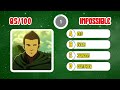 ATTACK ON TITAN QUIZ 🔥 100 CHARACTERS