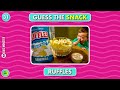 Guess The Snack By Scrambled Letters