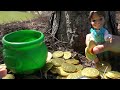 Saint Patrick's Day 2023 ! Elsa & Anna toddlers - gold coins - Barbie - crafts