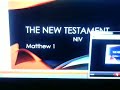 The New Testament, Matthew 1 (NIV)