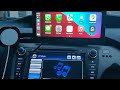 Road Top CarPlay 8.8 inch portable screen start-up demonstration