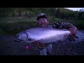 $75 Walmart Alaska King Salmon Fishing Challenge! (CATCH CLEAN COOK)