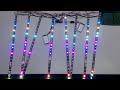 Wearable RGB LED skirt first demo