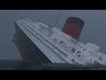 SS Normandie sinks just like Titanic