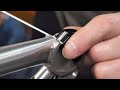 Process of making handmade stainless steel bicycle. Korean bike factory