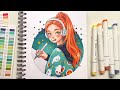 🌠 Draw with me / Marker Art 