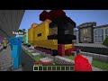 Minecraft Noob vs Pro: El TREN más Rápido de Minecraft