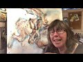 How do you paint watercolour on canvas? I share my top tips: 7 DOs and 20 DON’Ts!