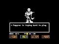 UNDERTALE/Papyrus fight (pacifist)