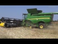 Monster machine! New John Deere combine harvester S 690 i at work!