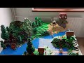 New Lego minecraft world Part:3! Huge update, pillager outpost, taiga, and more!