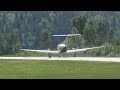 Beechcraft B200 Super King Air Landing