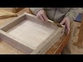 ISHITANI - Making a Half Blind Dovetail Joint Drawer