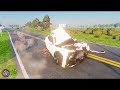 Side Collisions of Cars #40 - BeamNG drive CRAZY DRIVERS