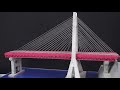 How to Build a Wonderful Bridge #3 - Steel structure and Wire - Model