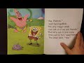 Ibrahim reads a new book! Spongebob, Tell me Magic Shell!! Reading is Fun in kindergarten