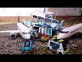 LEGO plane crashes into airport
